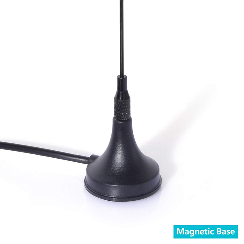  [AUSTRALIA] - Bingfu Dual Band 978MHz 1090MHz 6dBi Magnetic Base SMA Male MCX Antenna for Aviation Dual Band 978MHz 1090MHz ADS-B Receiver RTL SDR Software Defined Radio USB Stick Dongle Tuner Receiver