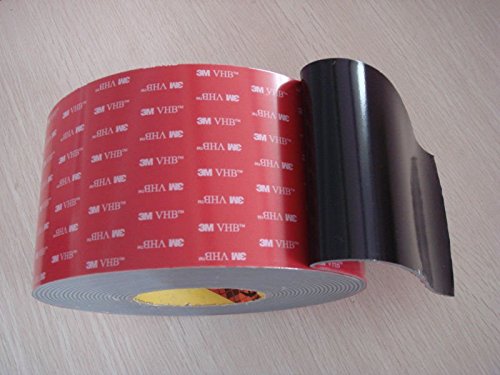  [AUSTRALIA] - 3M Genuine 1/2" (12mm) x 15 Ft VHB Double Sided Foam Adhesive Tape 5952 Grey Automotive Mounting Very High Bond Strong Industrial Grade (1/2" (w) x 15 ft) 1/2" (w) x 15 ft