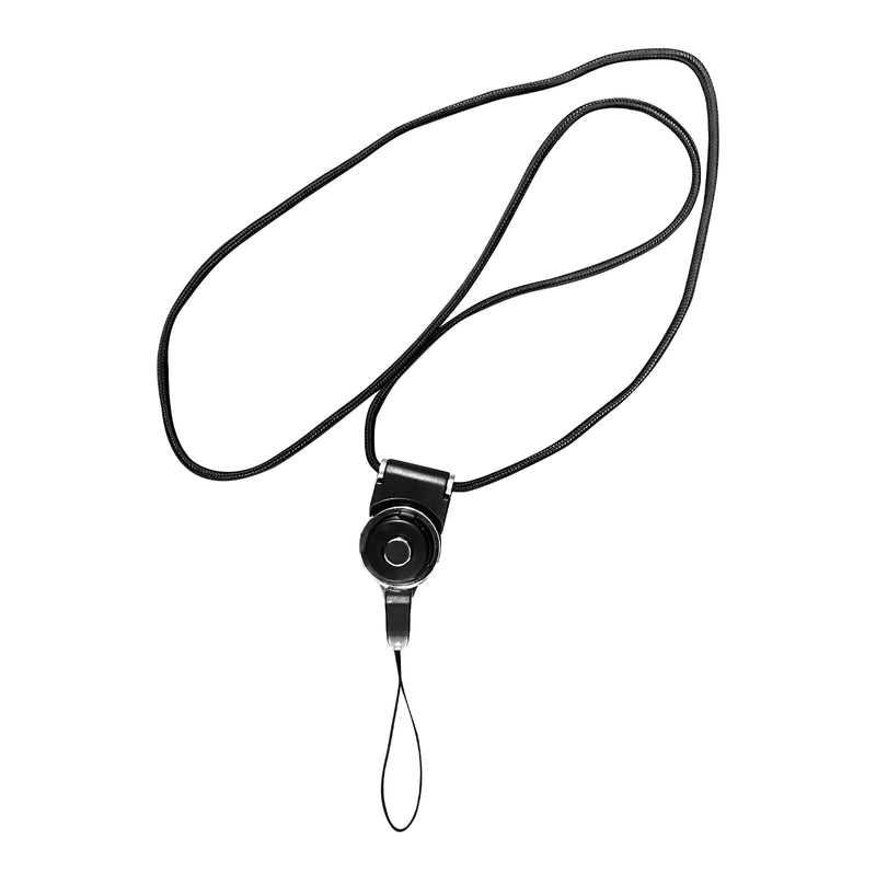  [AUSTRALIA] - Translator Lanyard/Lanyard Mobile Phone Case Long Neck Rope U Disk Key Badge Lanyard Black GS-Black