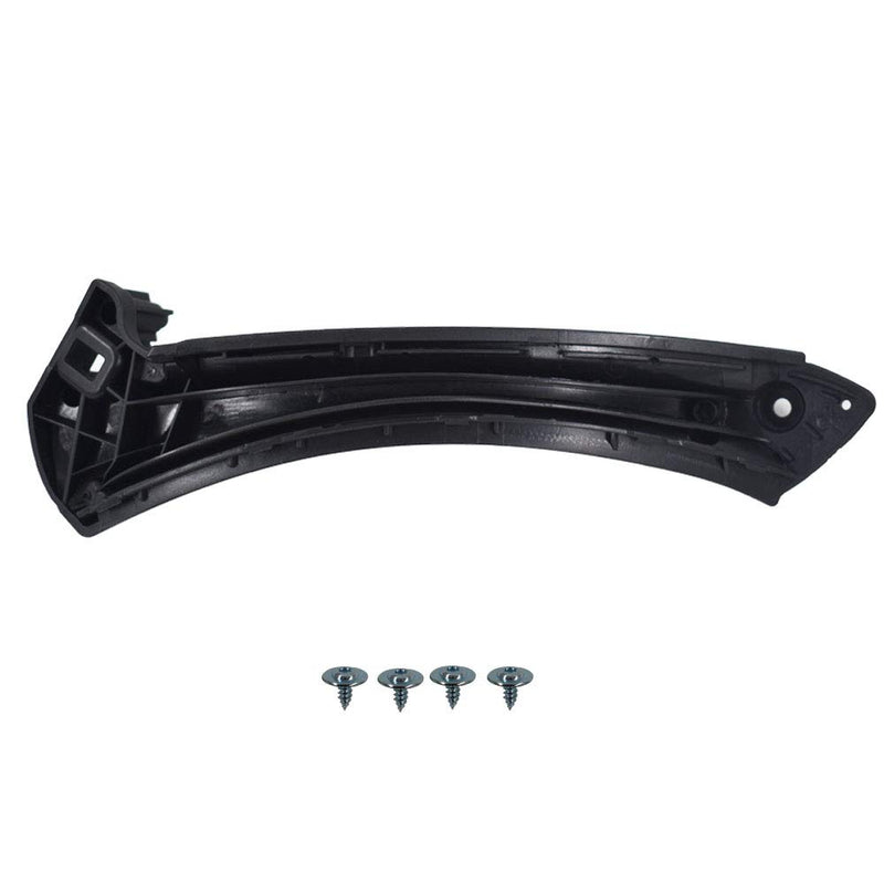 labwork Inner Door Panel Handle Outer Pull Trim Cover E90 328i Right Side Black fit for BMW - LeoForward Australia