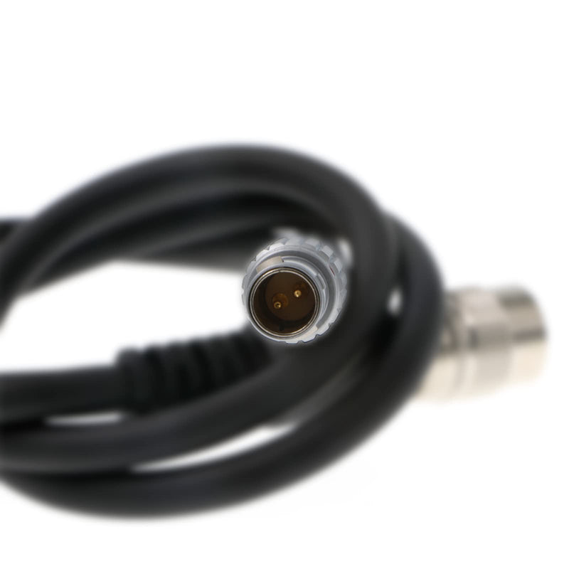  [AUSTRALIA] - Uonecn Teradek Bolt Power Cable 4 Pin Hirose Male to 2 Pin Male from Steadicam 45CM