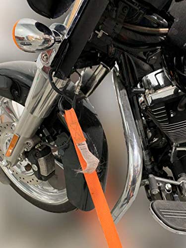  [AUSTRALIA] - Kustom Cycle Parts Aftermarket Harley Davidson Touring Front Tie Down Bracket fits 2006-2020 Street Glide and Electra Glides. All Parts Included. MADE IN USA