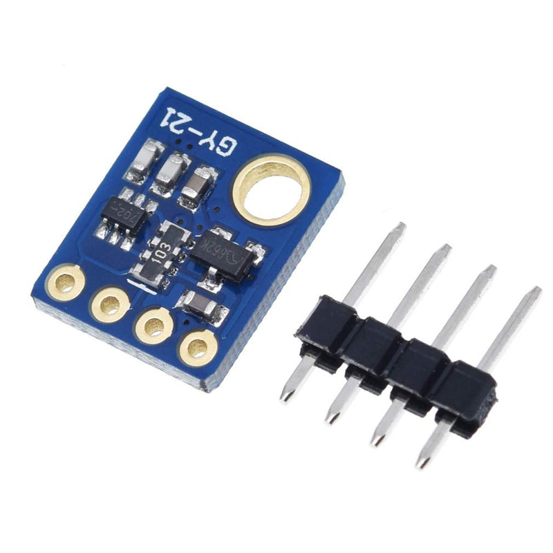  [AUSTRALIA] - HiLetgo 2pcs Si7021 GY-21 Industrial High Precision Humidity Sensor I2C IIC Interface for Arduino Low Power CMOS IC Module