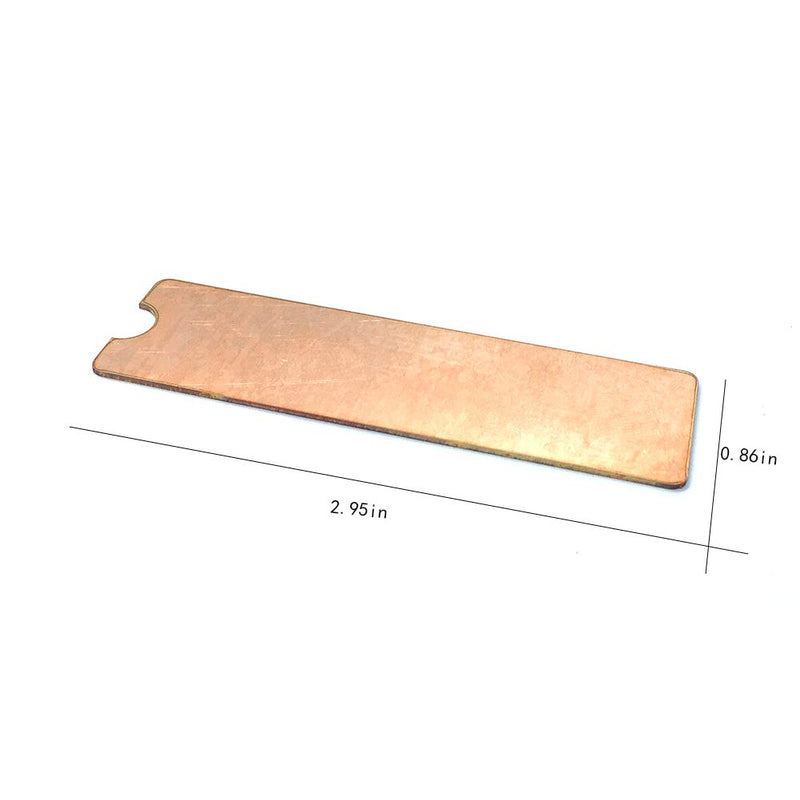 M.2 Heatsink Copper, m2 pcie NVMe Laptop Heatsink Copper，with Silicone Thermal Pad, for M.2 2280 SSD Laptop - LeoForward Australia