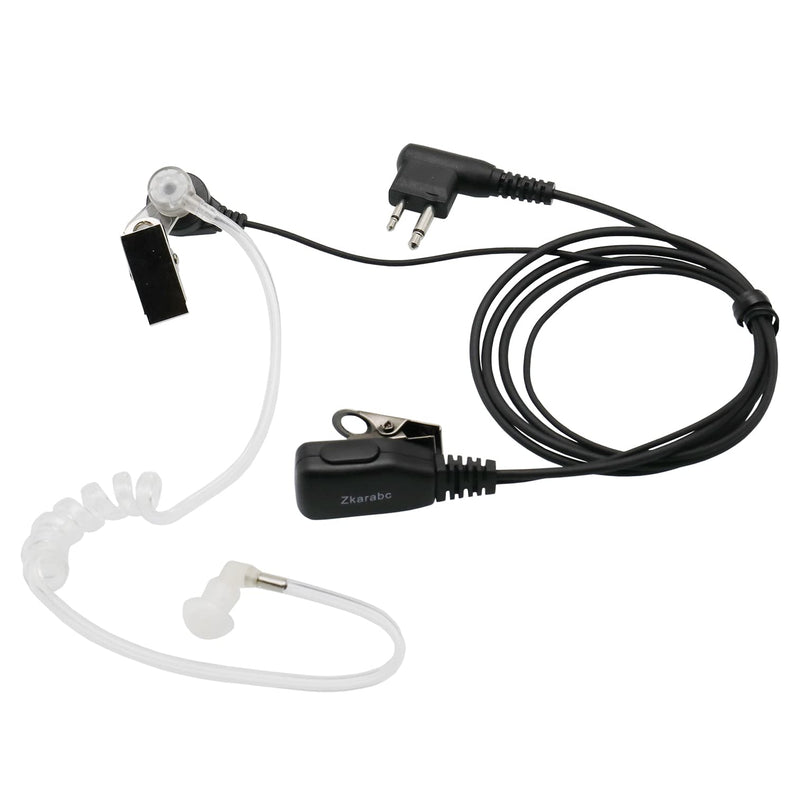  [AUSTRALIA] - Walkie Talkies Earpiece with Mic 2 Pin Acoustic Tube Headset Compatible with Motorola CLS1410 CLS1110 BRP40 CP200 CP200D CP185 DTR650 RDU2020 RDU4100 RDU4160D RDU2080D RMU2040 RMU2080D (10 Pack)