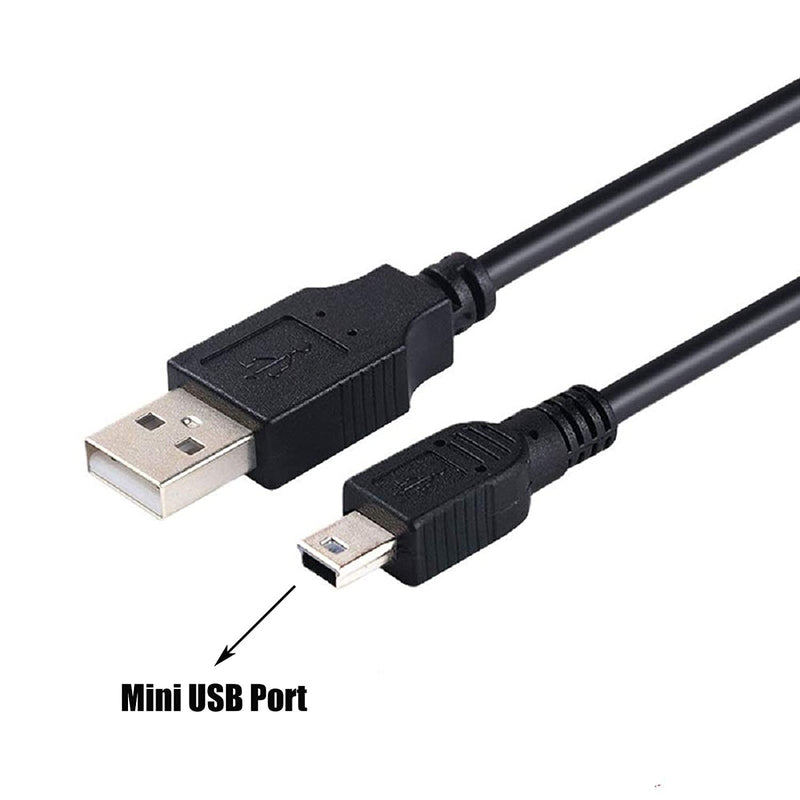  [AUSTRALIA] - Replacement for Canon Camera USB Cable Mini USB Data Transfer Cable Cord Compatible with Canon PowerShot/Rebel/EOS/DSLR Cameras and Camcorders (IFC-400PCU) 3FT+5FT