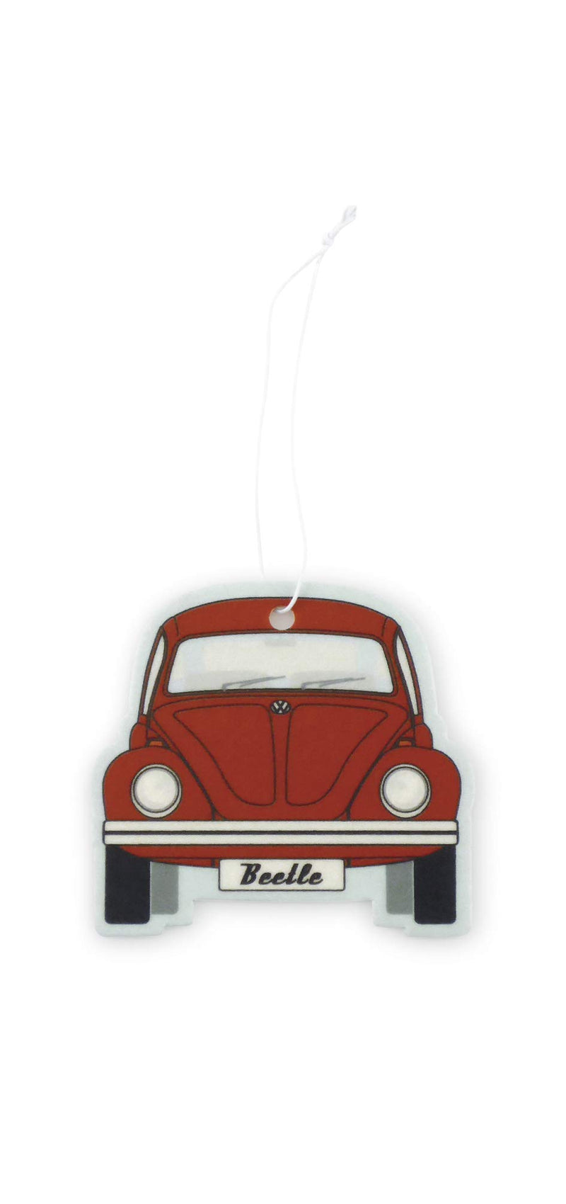 BRISA VW Collection - Volkswagen Scented Car Air Freshener Fragrance Deodorizer for Car/Auto or Home with Volkswagen Beetle/Bug Front Design (Melon/Red/2-pc Set) - LeoForward Australia