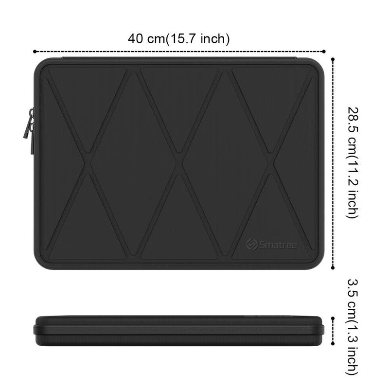  [AUSTRALIA] - Smatree 15inch Protective Hard Sleeve Case for Portable Monitor and Laptop, Compatible with 15.6/15.8 SideTrak Solo Pro Bag, Travel Business Work Notebooks Carrying Case