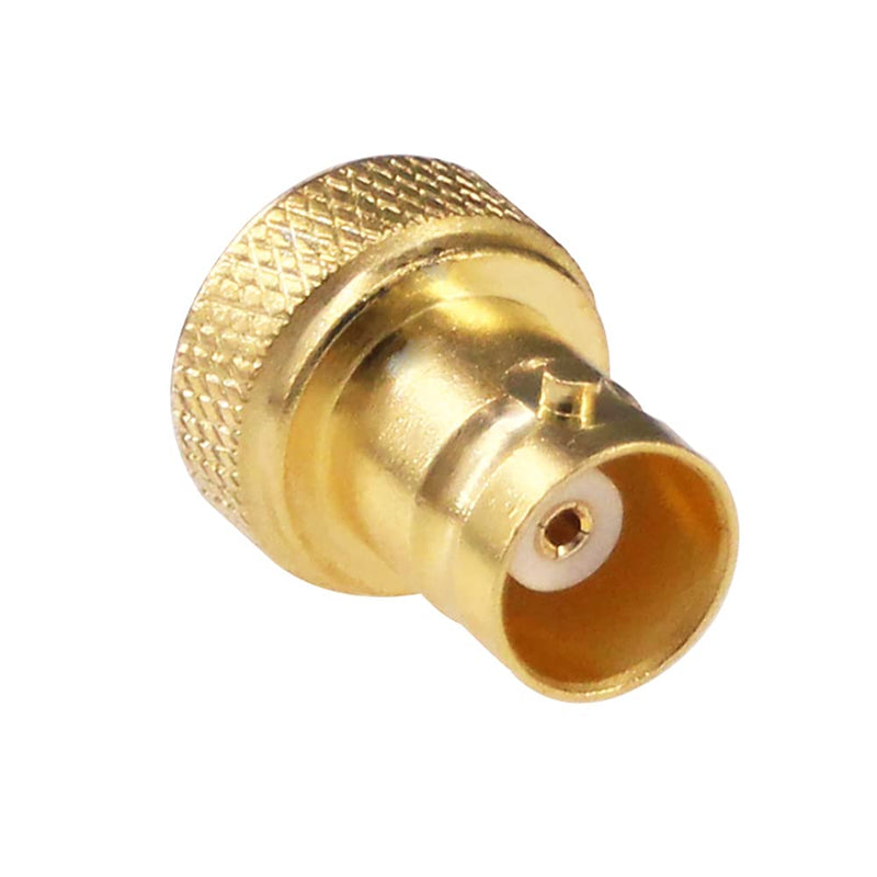  [AUSTRALIA] - RFaha 5pcs SMA Female to SMA Female RF Coax Adapter SMA to BNC Gold Plated Coaxial Connector(F43-5)