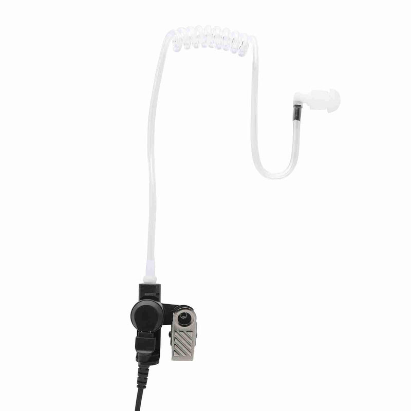 Yolipar 2-Pin 2-Wire Earpiece Surveillance Kit Compatible with Motorola Radio CLS1410 CLS1110 CP200 GP300 GP2000 Walkie Talkie Radio with Big PTT Mic Tansparent Acoustic Tube Headset - LeoForward Australia
