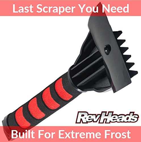  [AUSTRALIA] - RevHeads ICE Scraper for Cars and Small Trucks - Dang Near Indestructible Ice Scrapers from Scrape Frost and Ice