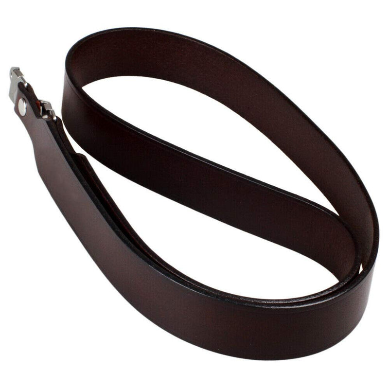  [AUSTRALIA] - Wide Genuine Leather Neck Strap Shoulder Belt with lugs for Hasselblad 500CM 501CM 503CX 503CW Camera Dark Brown