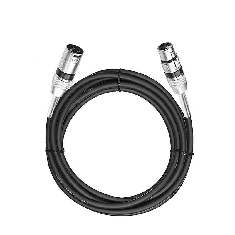  [AUSTRALIA] - XLR Cable XLR Microphone Cable XLR Male to Female Microphone Cable Fever Level XLR Cable- 6.5 Feet Black