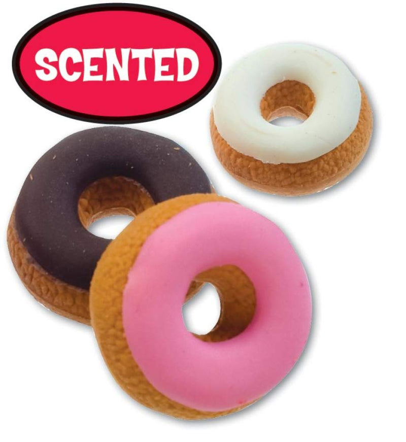 Geddes Scented Donut Shoppe Eraser Assortment - Set of 36 - LeoForward Australia