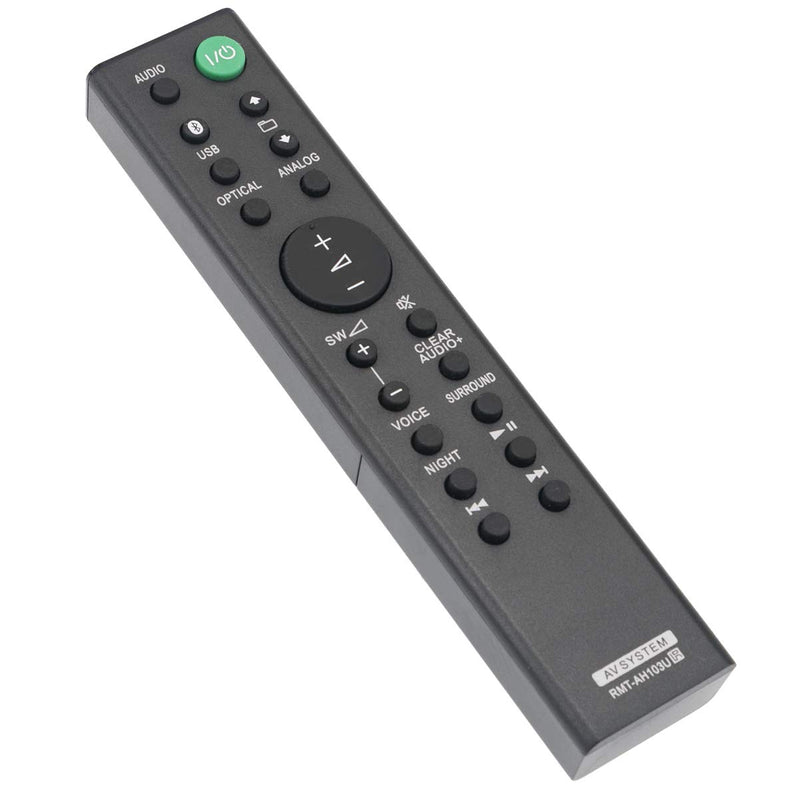 RMT-AH103U Replacement Soundbar Remote Control Applicable for Sony Soundbar HT-CT80 SA-CT80 HTCT80 SACT80 - LeoForward Australia