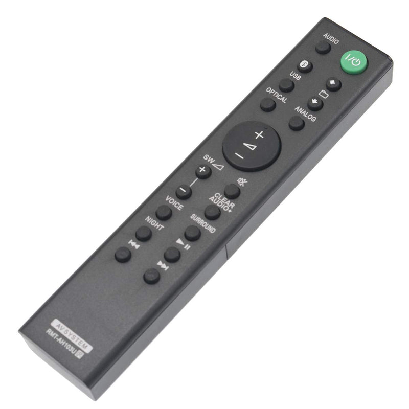 RMT-AH103U Replacement Soundbar Remote Control Applicable for Sony Soundbar HT-CT80 SA-CT80 HTCT80 SACT80 - LeoForward Australia