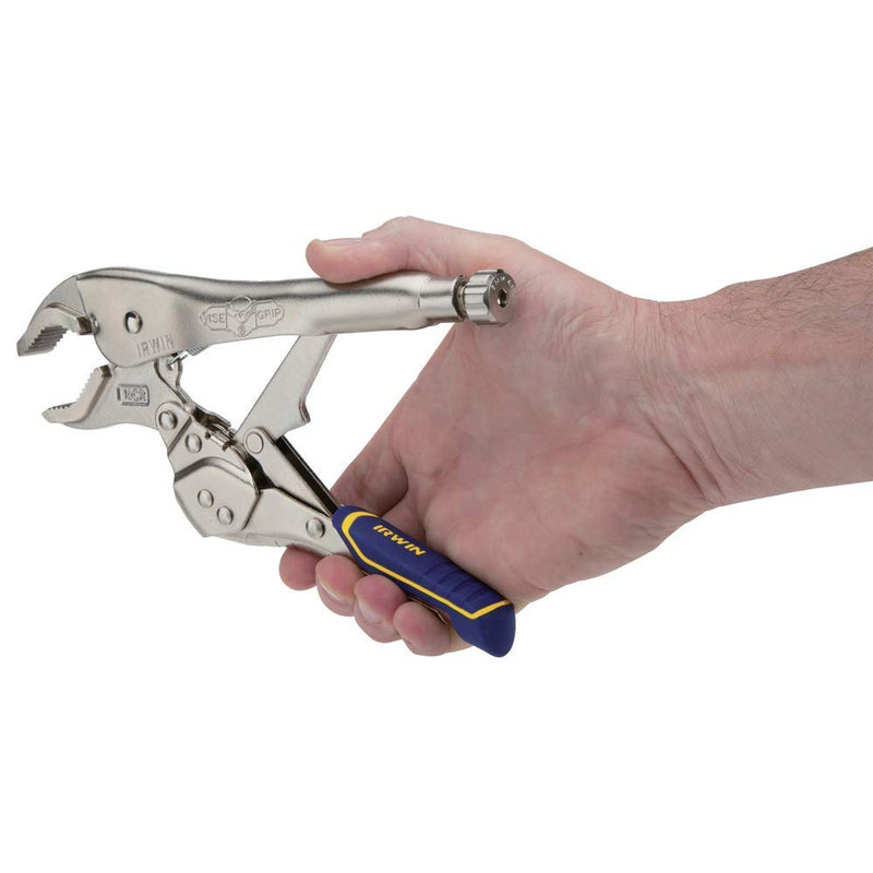  [AUSTRALIA] - IRWIN VISE-GRIP Locking Pliers, 10-Inch Fast Release Curved Jaw (IRHT82573) NEW