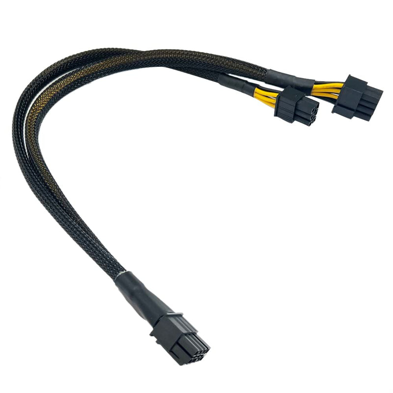  [AUSTRALIA] - Zahara VGA Power Cable 8-P to 8P +6PIN Replacement for Dell T5610 T5810 T7810 D92C9