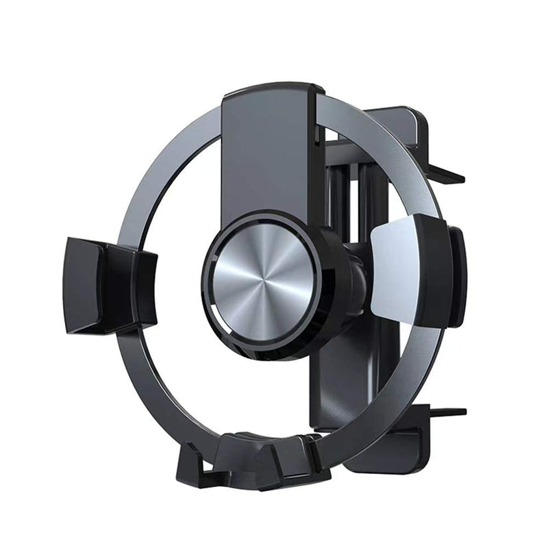  [AUSTRALIA] - dlfcizlsl Car Phone Mount for Circular Air Conditioning Outlet Applicable MercedeBenz Mobile Phone HolderFord Mustang Mini Cooper Fiat 500