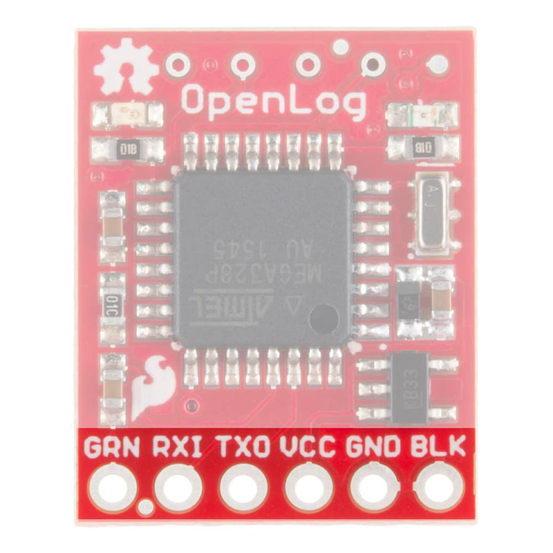  [AUSTRALIA] - SparkFun OpenLog Open-source data logger works over a simple serial connection Supports microSD FAT16/32 cards up to 32GB Configurable baud rates up to 115200bps Preprogrammed ATmega328 and bootloader