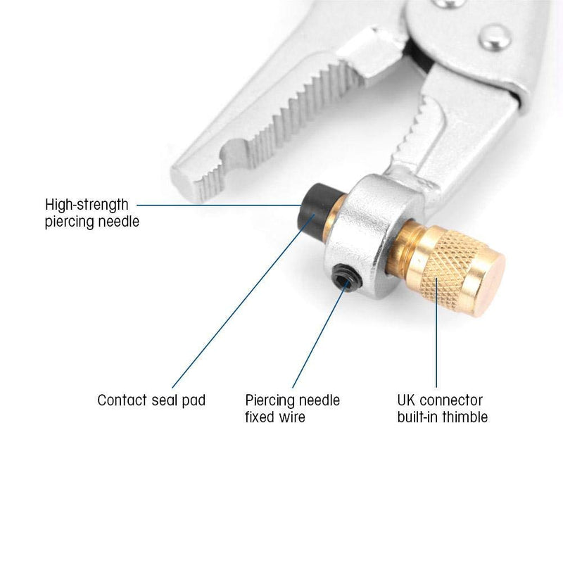 Air Conditioner Welding Hand Tools, Refrigerant Recovery Refrigeration Tube Locking Plier Refrigeration Tube Steel Locking Plier Tool - LeoForward Australia