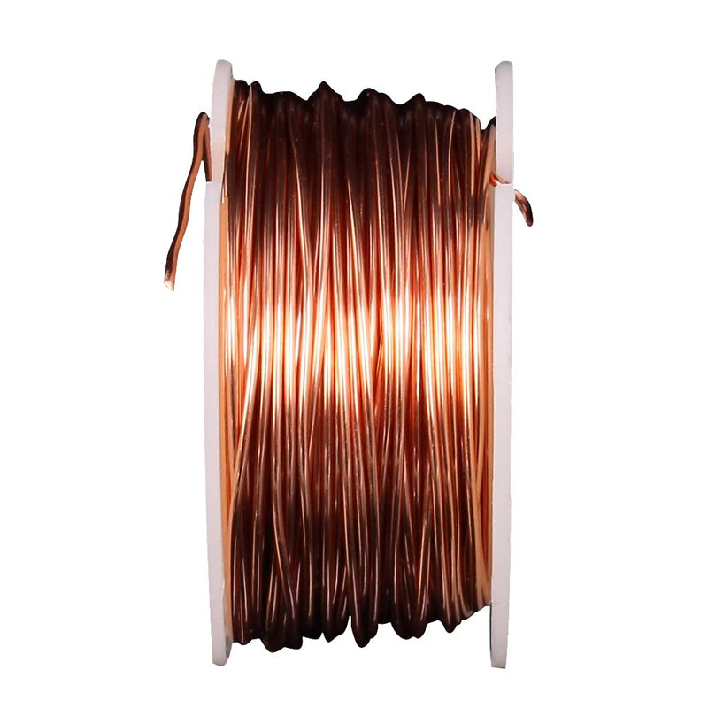  [AUSTRALIA] - Copper wire, 0.5mm x 10m enameled copper wire, insulated magnet wire for making an electromagnet motor model