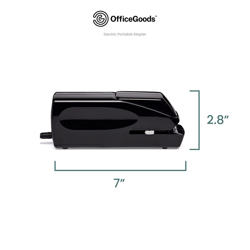 Electric Portable Stapler - Heavy Duty Liberty Pro 25 is Portable, Jam Free, & Compact - Electric and Battery Operated - Ideal for Home & Office Supplies - LeoForward Australia