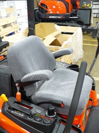  [AUSTRALIA] - Durafit Seat Covers, KU08-V7 Exact FIT SEAT Cover for KUBOTA MOWERS. ZD321, ZD323, ZD326, ZD331, ZG327 in Comfortable Velour