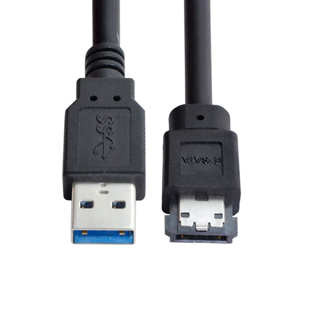  [AUSTRALIA] - chenyang CY USB 3.0 to eSATA Adapter USB to HDD/SSD/ODD Converter eSATA to USB Cable USB3.0-A to Power-ESATA