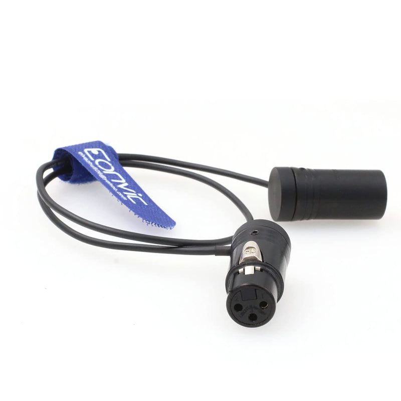  [AUSTRALIA] - Eonvic Low Profile 3 Pin XLR Male to Female Audio Cable for Sound Devices 633 688 788T 302 552 Zaxcom