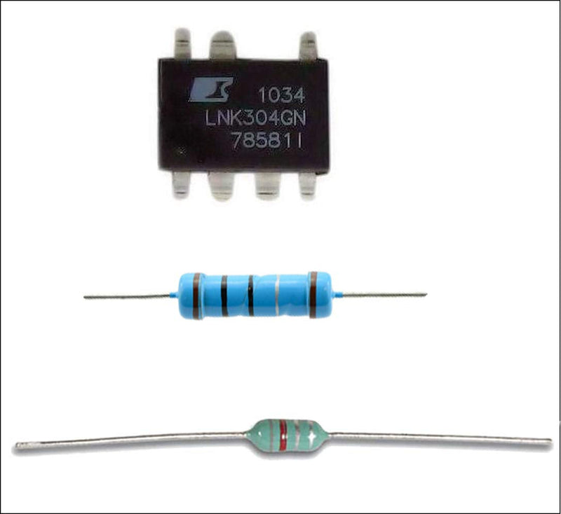  [AUSTRALIA] - Movilideas LNK304GN SOP-7 + 1 resistor 47 ohm + 1 inductor 470μh8429440851409