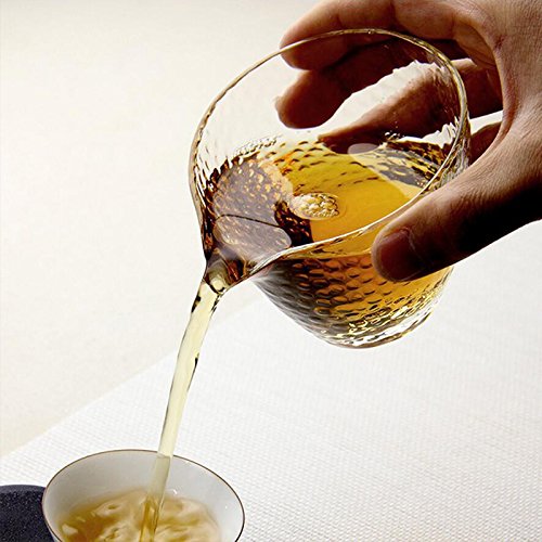  [AUSTRALIA] - Lida - Glass Milk Tea Serving Mug Gong Dao Cup -PitcherTeapot Teaset - Green Tea Teacup - 250ml /8oz