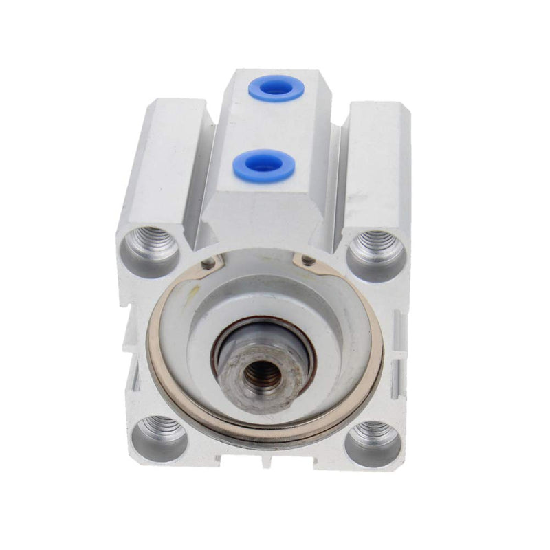  [AUSTRALIA] - Bettomshin 1Pcs 40mm Bore 25mm Stroke Pneumatic Air Cylinder, Double Action Aluminium Alloy 1/8PT Port Caliber Fitting MAL40x25 for Electronic Machinery Industry