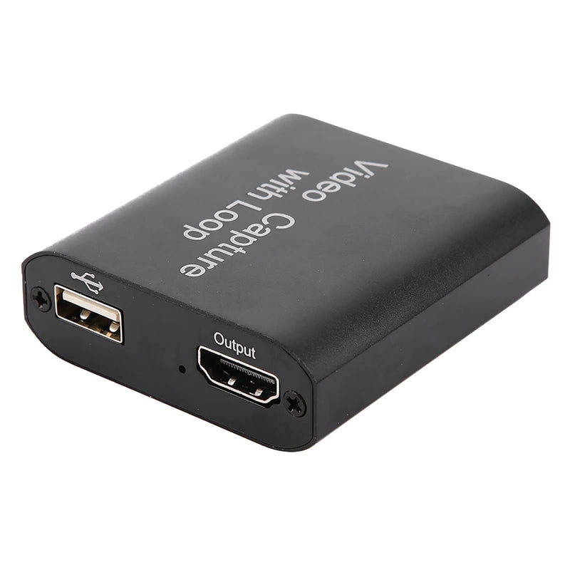  [AUSTRALIA] - Video Capture Card, HDMI Video Capture HD Live USB to HDMI with Loop Out Capture Card