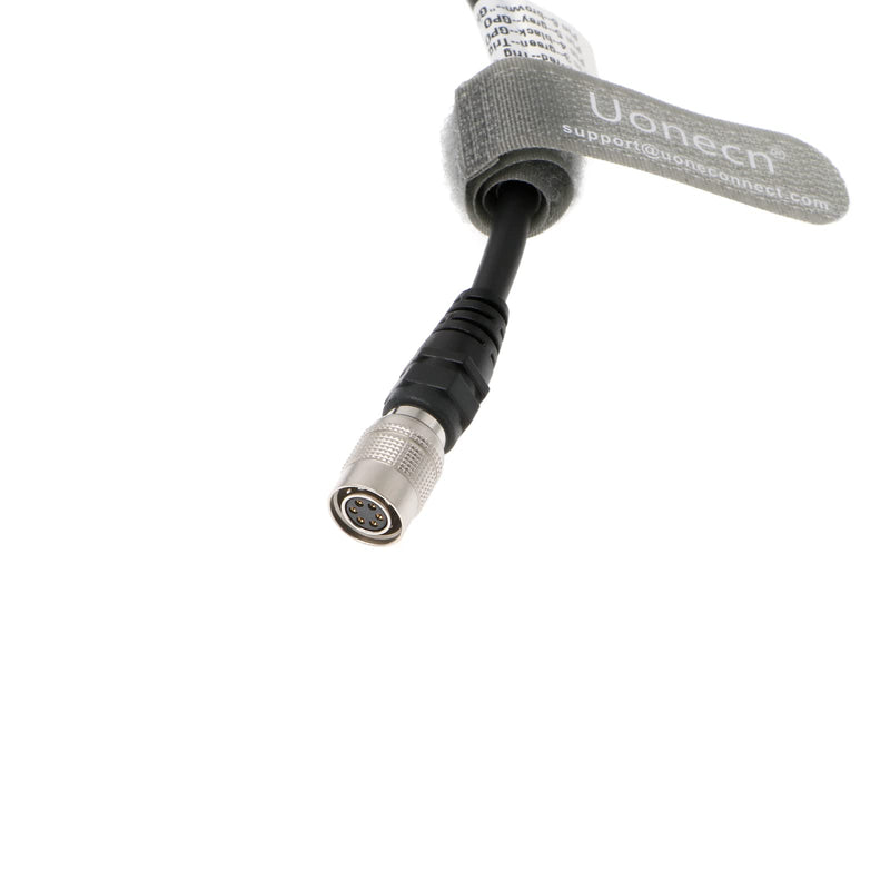  [AUSTRALIA] - Industrial Camera Power Trigger IO Signal Cable HR10A-7P-6S 6 Pin Female Plug for Basler AVT GIGE Sony CCD Industrial Camera 3 Meters Injection Version 3 Meters