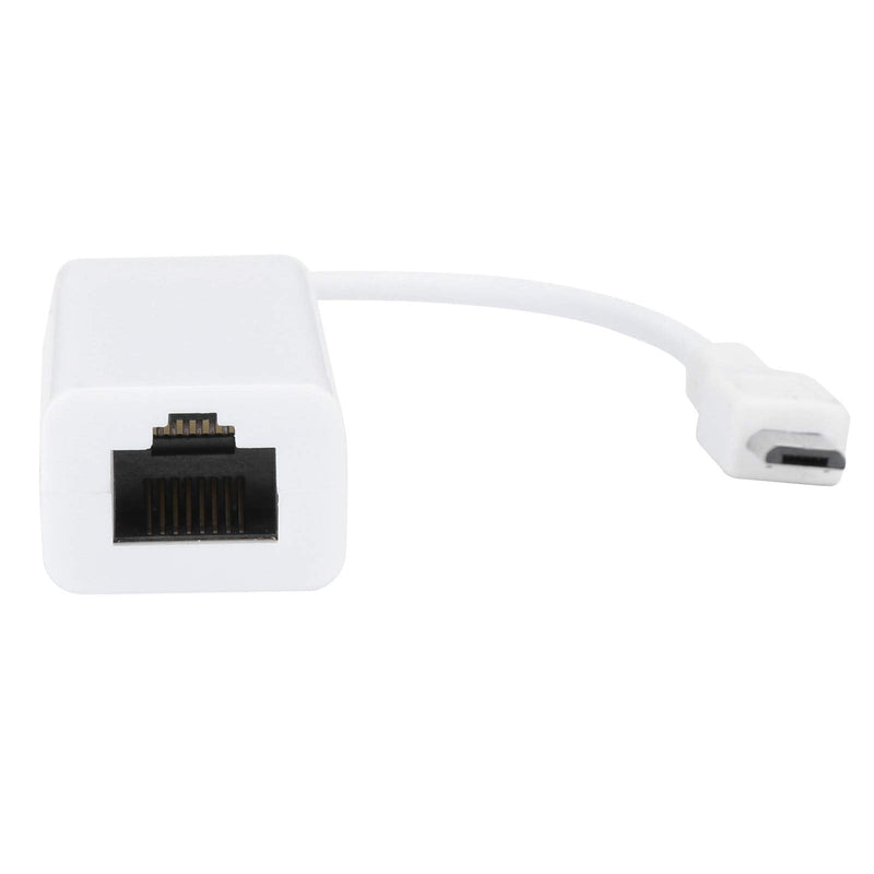  [AUSTRALIA] - Pi Zero W Ethernet Micro USB Ethernet OTG Abs Shell Network Card Adapter Micro USB to Rj45 Ethernet Port for Raspberry Pi Zero 1.3 W Motherboard