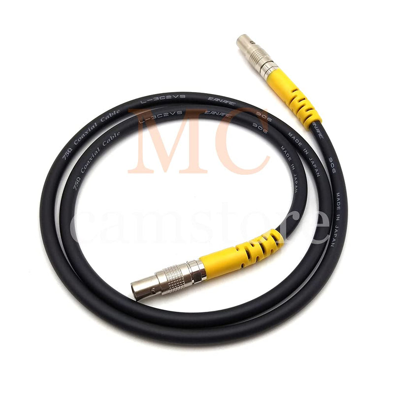  [AUSTRALIA] - MCcamstore 1pin to 1pin Keyless Coxials Viewfinder Cable for ARRI Alexa Mini LF MVF-2 Set and ARRI Alexa Mini LF Cameras (Mini LF evf Cable 31.5 inch) mini LF evf cable 31.5 inch
