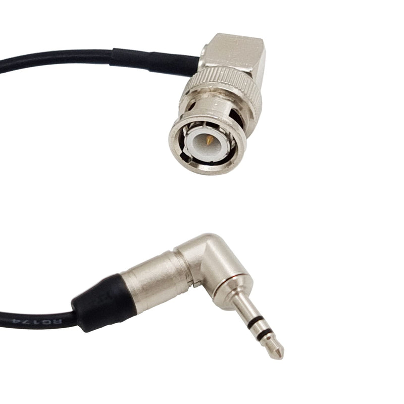  [AUSTRALIA] - LSYRIA Tentacle 3.5mm TRS to BNC Timecode Cable Suitable for Canon Sony Amira ARRI Camera (50cm)