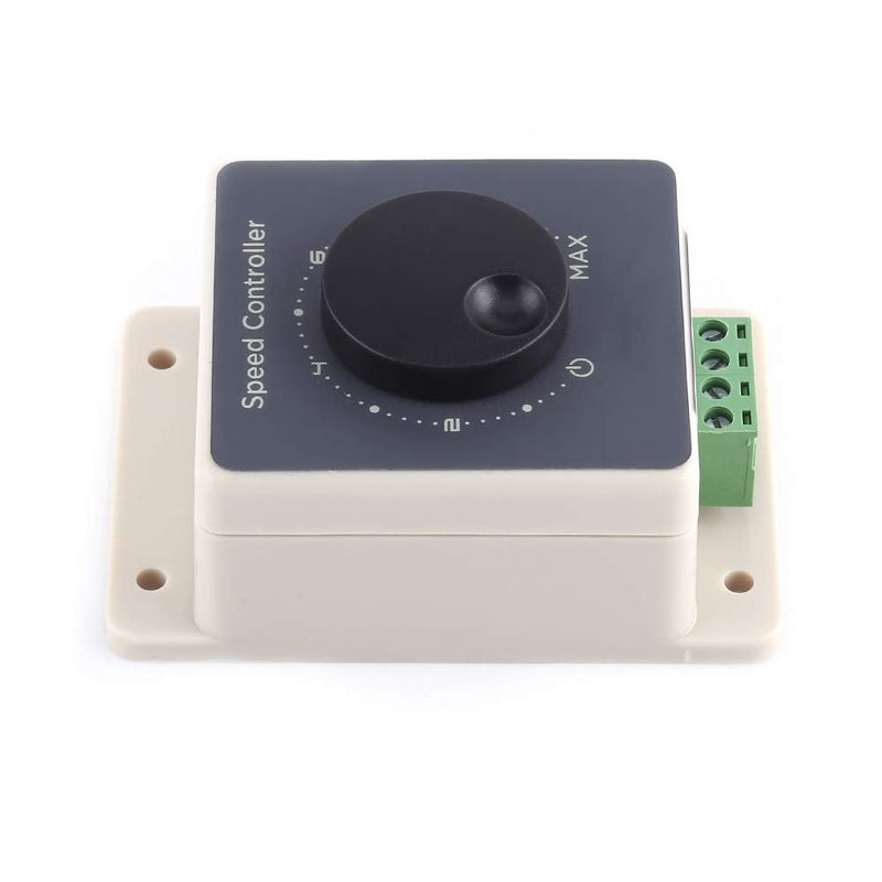  [AUSTRALIA] - 12V Motor Controller Motor Speed Controller PWM Pulse Width Modulator DC10-60V 20A Waterproof Shell