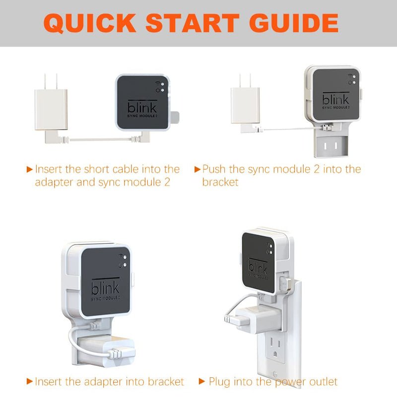  [AUSTRALIA] - 256GB Blink USB Flash Drive for Local Video Storage and The Outlet Mount for Blink Sync Module 2(Blink Add-On Sync Module 2 Itself is NOT Included) 256G Flash Drive + Module Mount