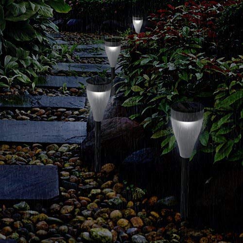 Solar Lights Outdoor Light Sensor Waterproof Lamp Color Changing,7 Colors and 3 Lighting Modes for Yard, Path, Lawn and Landscape (6pack) - LeoForward Australia