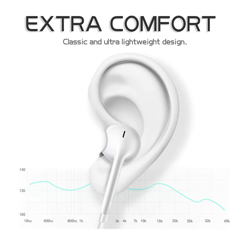  [AUSTRALIA] - 2 Pack Light^ing Headphones iPhone Wired Earbuds Earphone [Apple MFi Certified] Built-in Volume Control & Microphone Headset Compatible with Apple iPhone 14/13/12/11 Pro Max Xs/XR/X/7/8 Plus iPad Pro