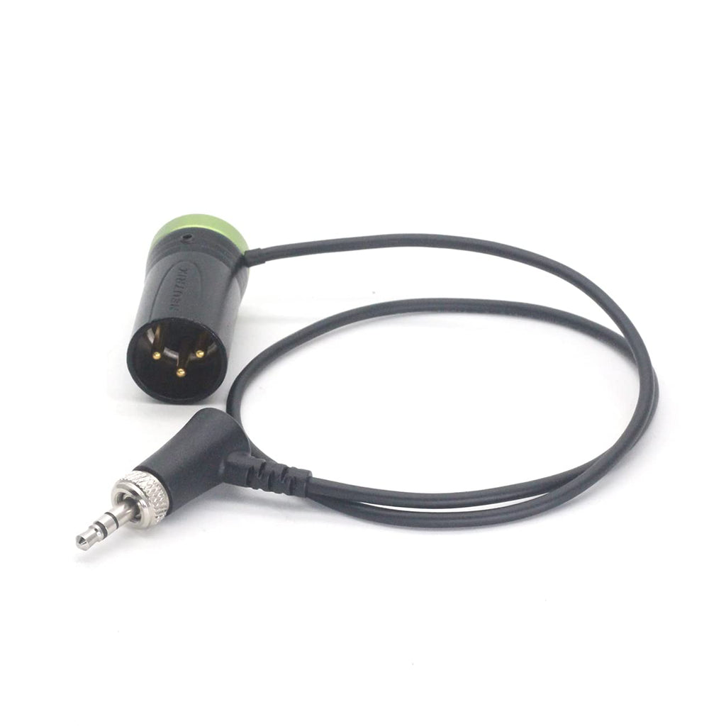 [AUSTRALIA] - SZJELEN NEUTRIK 3pin XLR Male to 3.5 Audio with Lock for Sony D11 Headphone Return Audio Aable (Green) Green