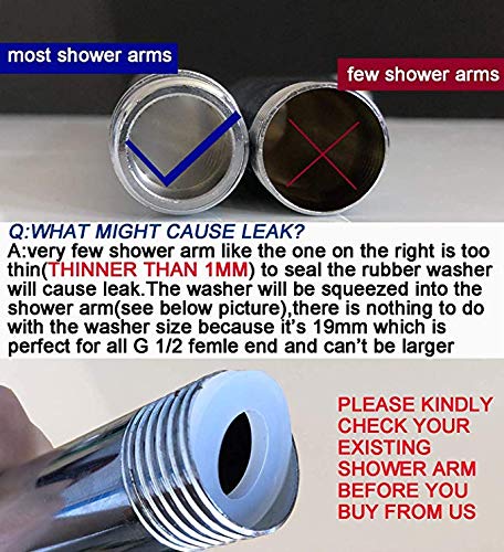 MissMin Elbow Adapter for Shower Head Chrome polished - LeoForward Australia