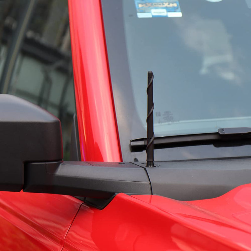 [AUSTRALIA] - KSaAuto Antenna for Dodge Ram 1500 2500 3500 2009-2023, Dodge Ram 1500 Antenna Replacement, 7 Inch Stubby Spiral Rubber Pickup Car Truck Dodge Ram 1500 Accessories Upgrade for AM FM Radio Reception D odge Ram 1500 2500 3500