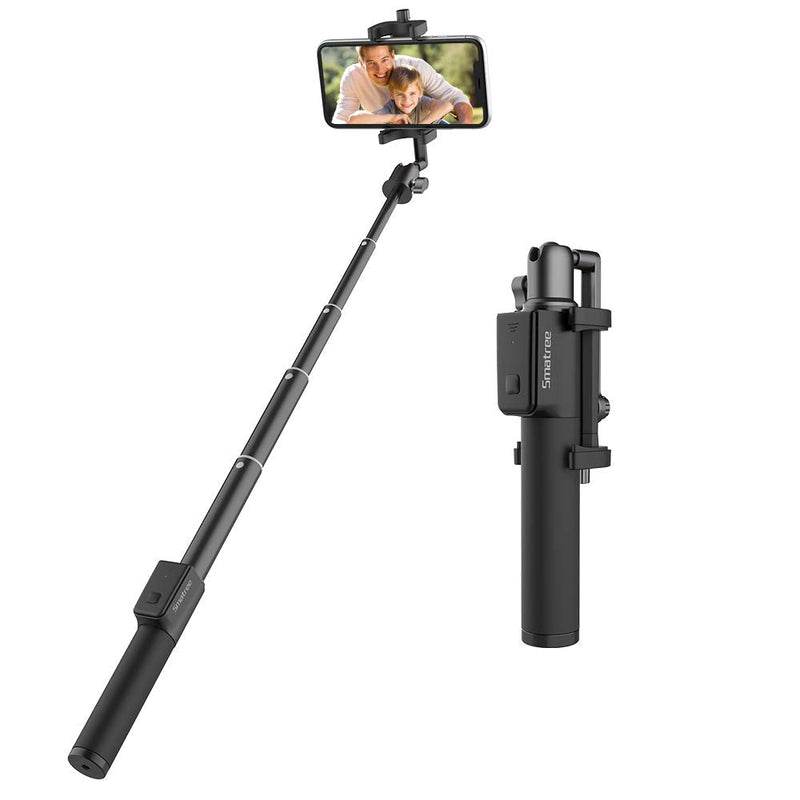  [AUSTRALIA] - Smatree Cellphone Selfie Stick Compatible for iPhone 13 12 11 pro Xs Max Xr X 8Plus 7, Android, Samsung Galaxy S22 S21 and More. NOT Tripod