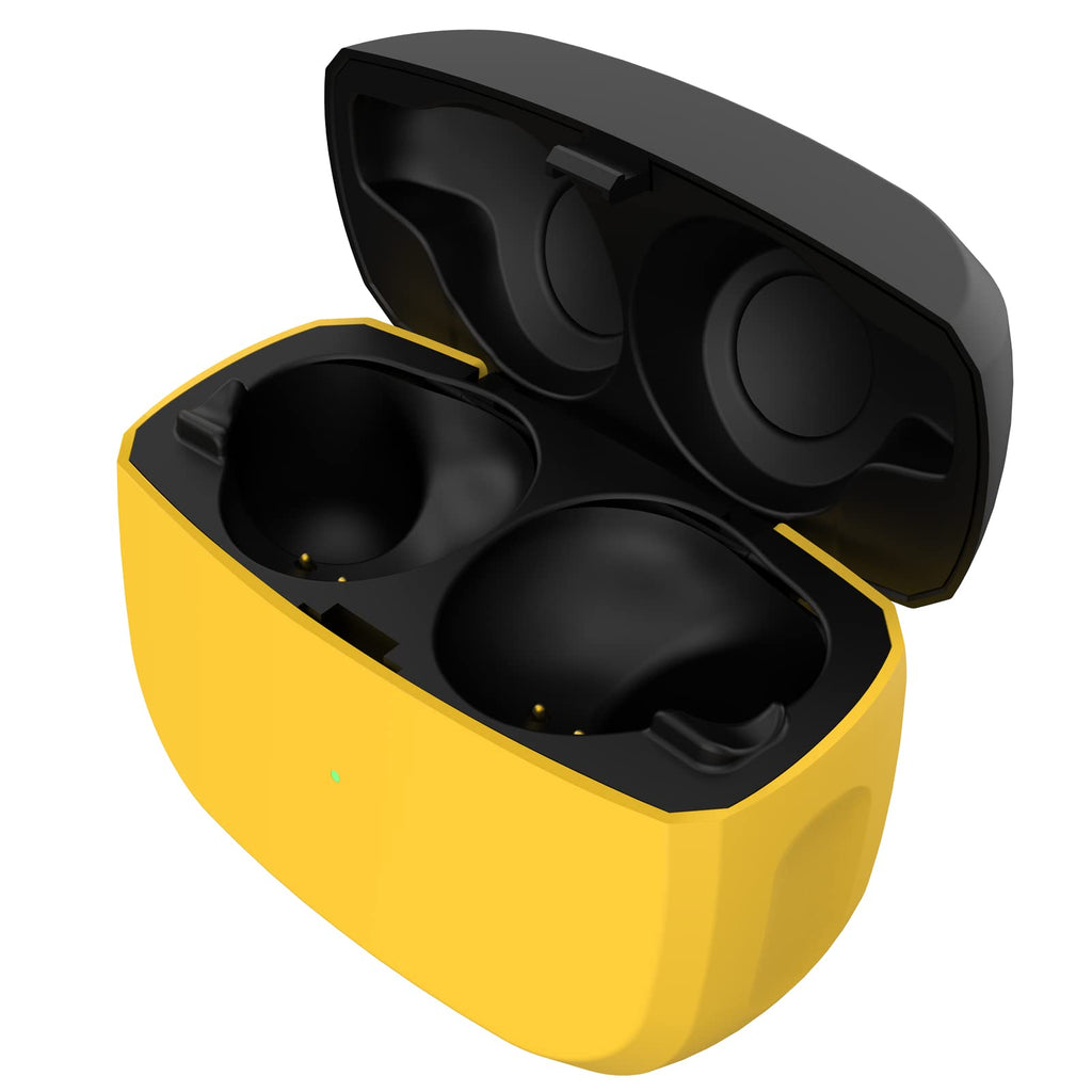  [AUSTRALIA] - Lopnord Charging Case Compatible with Jabra Elite Active 65t / Elite 65t, Replacement Charger Case Only, Earbuds Protective Substitute Cover(Earbuds not Included) (Yellow) Yellow