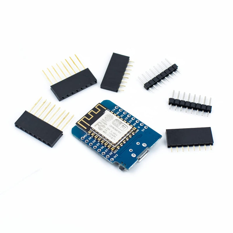  [AUSTRALIA] - Hosyond 5Pcs D1 Mini NodeMcu Lua ESP8266 ESP-12F Wireless Module Internet of Things Development Board Compatible with Arduino/WeMos