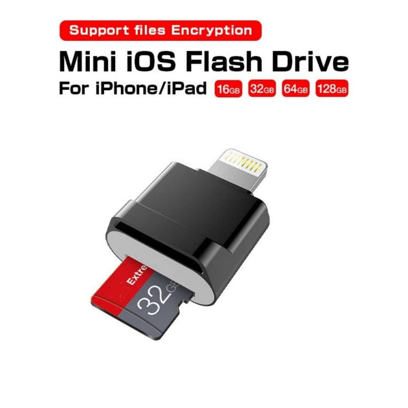  [AUSTRALIA] - [Apple MFi Certified] Micro SD Card Reader for iPhone iPad,Lightning to Micro SD/TF Card Reader Viewer Adapter Memory Card Reading for iPhone 14/13/12/Pro Max/11/X/XR/8 Support iOS 13 14 15 16 System 1/2solt