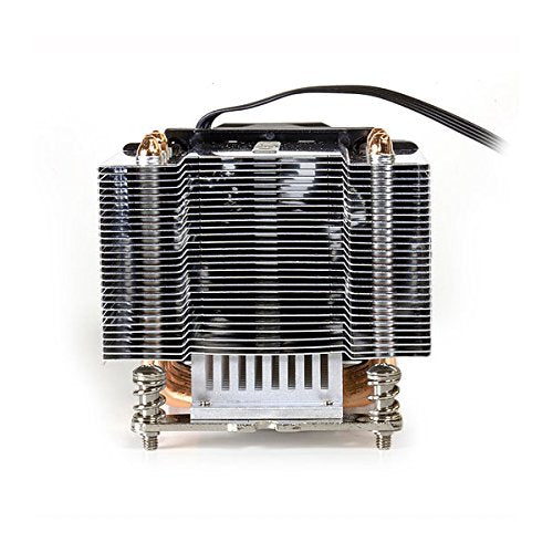 Dynatron A24 Aluminum Stacked Fin with Heat Pipes CPU Cooler Socket AM4 for 2U - LeoForward Australia
